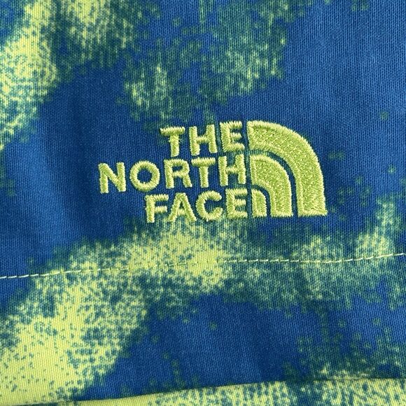 The North Face Shorts Womens XXL Green Dye Printed Class V Quick Dry New $50 - Picture 2 of 16